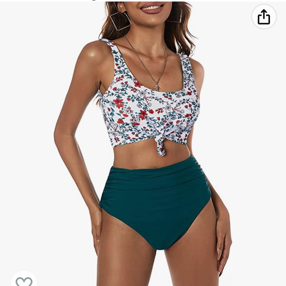 NWT two piece swim suit